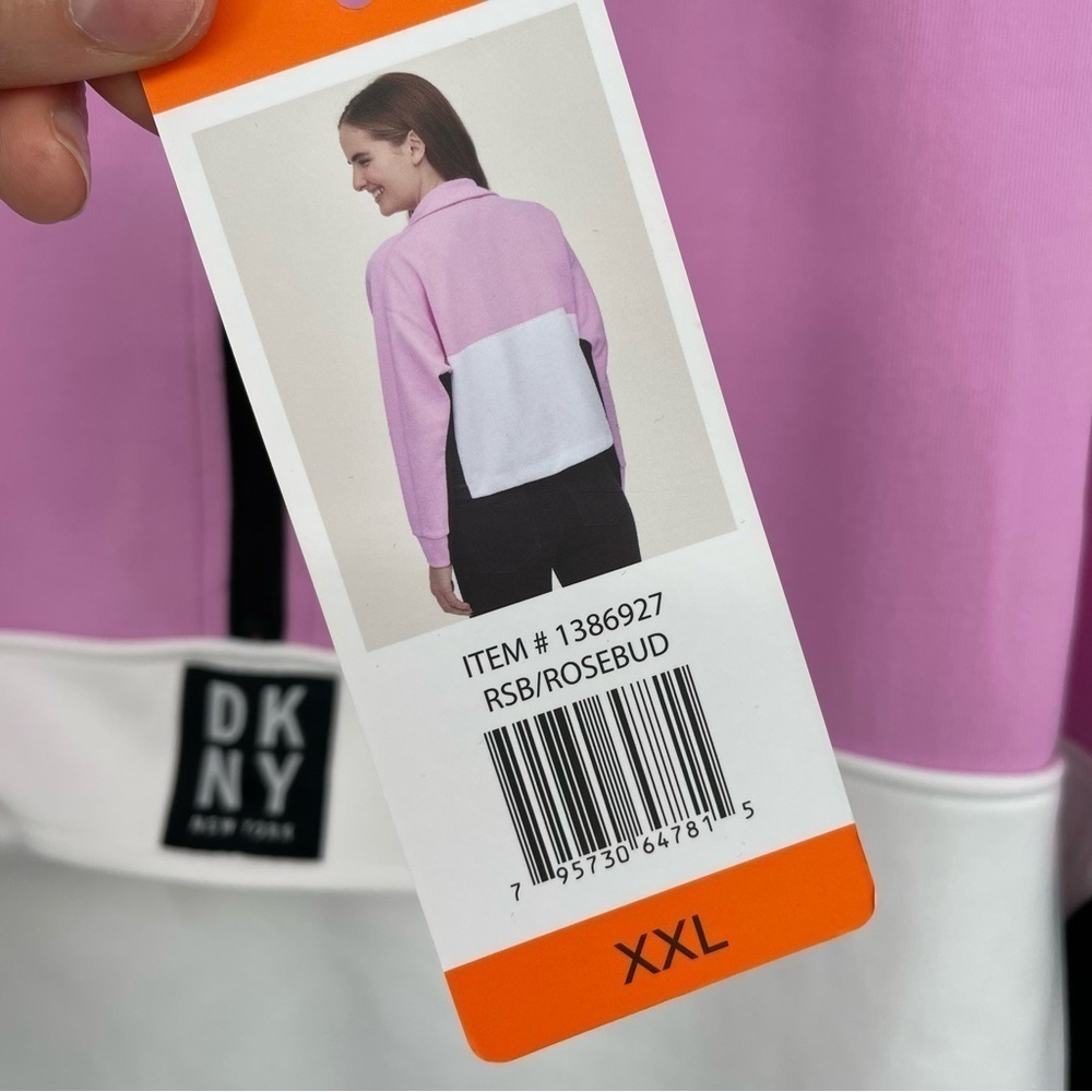 NEW! DKNY Pink Sweatshirt - Picture 12 of 15